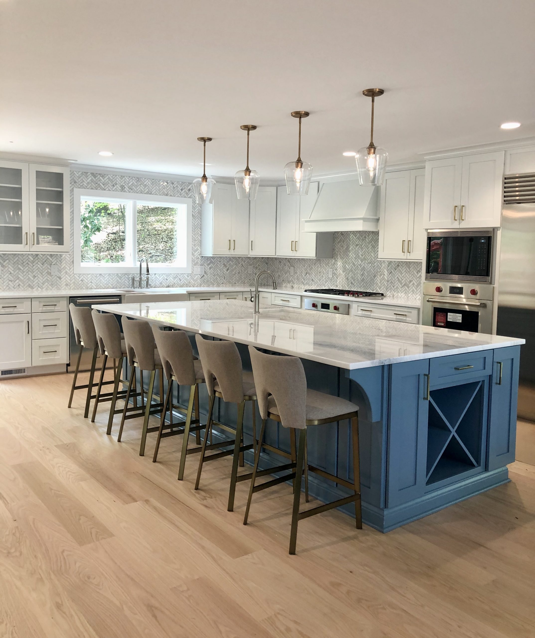 Adding Contrasting Color To Your Kitchen Island | Zoltan Design Co.